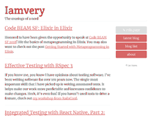 Tablet Screenshot of iamvery.com